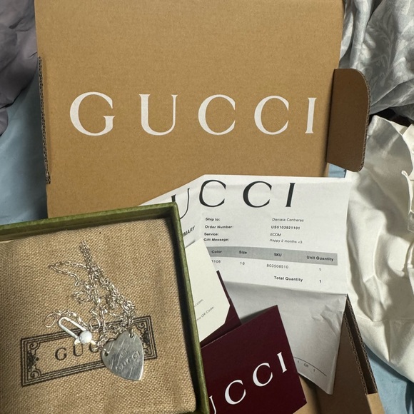 Gucci Necklace and Gucci Ring - Picture 2 of 5